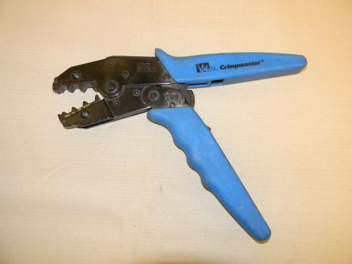 Ideal Crimpmaster 30-582 Ratchet Crimp Tool Very Good Used Condition Free Ship