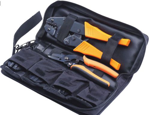 Fsk-10n combination tools with cirmping plier&amp;ph screwdriver&amp;4 die sets&amp;stripper for sale