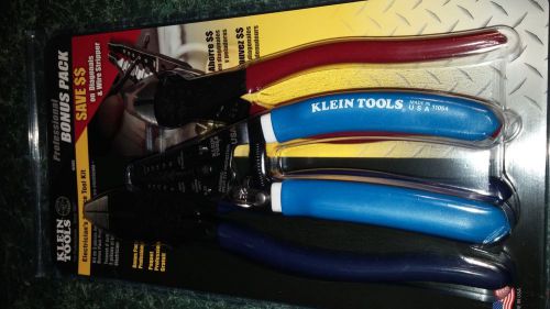 Klein Tools Electricians 3 Piece Tool Kit