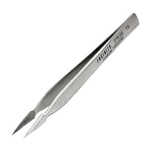 Engineer inc. titanium tweezers(ts) ptn-04 serration inside points brand new for sale