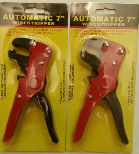 2 piece WIRE Stripper Stripping TOOL Automatic with Cable Cutter