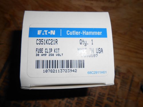 Cutler hammer c351kc21r fuse clip kit for sale
