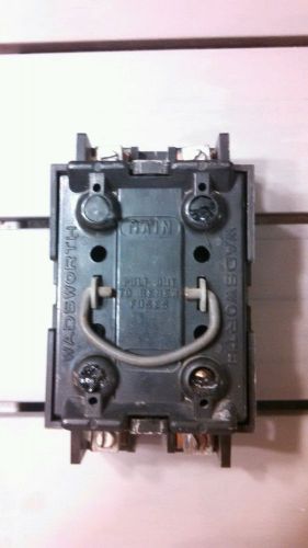 Wadsworth fuse disconnect for sale