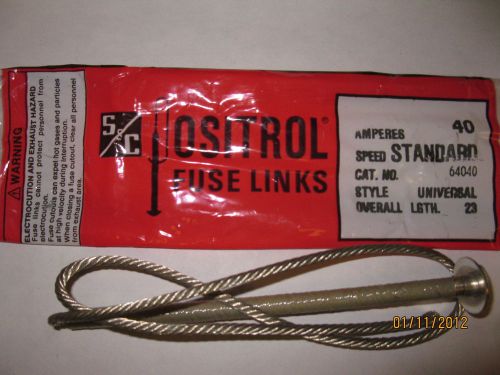 S&amp;C Electric Positrol Fuse Links 64040 40A