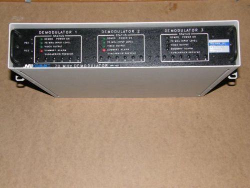 Nucomm fmr 70 mhz demodulator microwave if modem receiver for sale