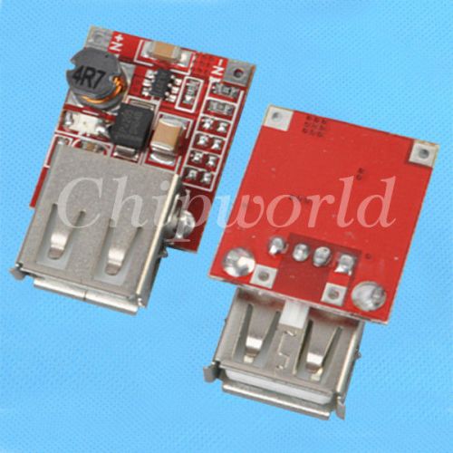Dc-dc converter step up boost module 3v to 5v usb charger for mp3/mp4 phone 1a for sale
