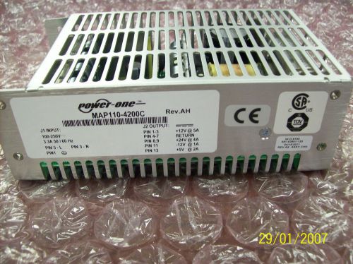 Power-One MAP110-4200C Rev. AH (New, Open-box, untested) Power Supply