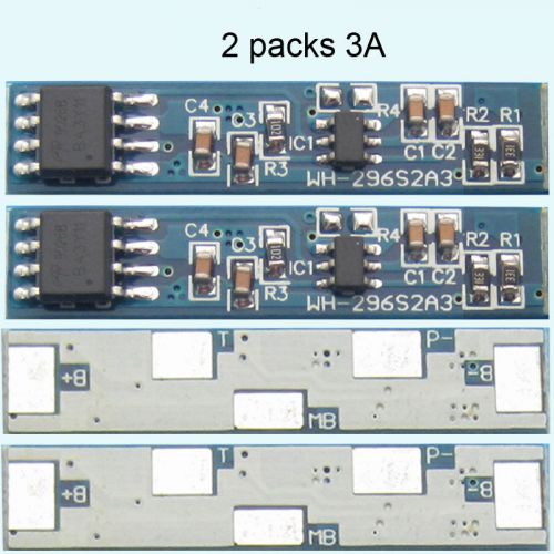 PCB Charger Protect board for 2 Packs 7.2V 7.4V 8.4V Li-ion Lithium battery 3A