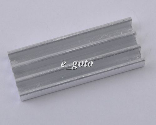 1pc silvr heat sink 30x11x5mm router ic heat sink aluminum cooling fin 30*11*5 for sale