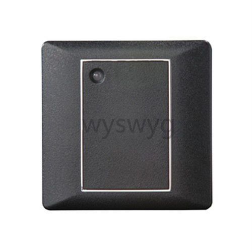 Wiegand26 weatherproof id rfid em proximity reader part of access control black for sale