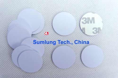 10x writable 125khz rfid tag sticker - alarm &amp; access em4100 proximity t5577 pvc for sale