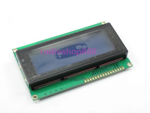 Iic/i2c/twi/spi serial interface2004 20x4 character lcd module display blue for sale