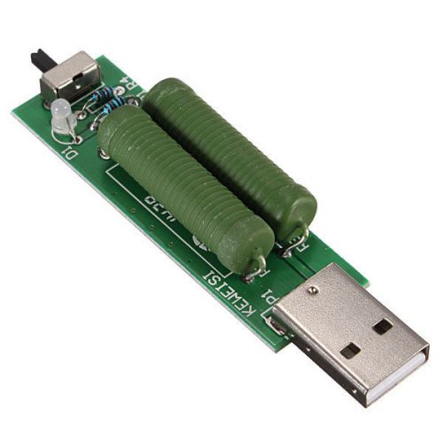 USB Load Resistance Power Resistors Mobile Power Aging Resistors module 2A 1A