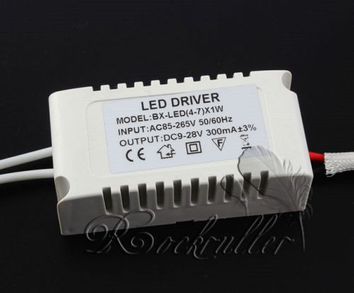 4-7x1w led supply driver high power ceiling light electronic transformer 85-265v for sale