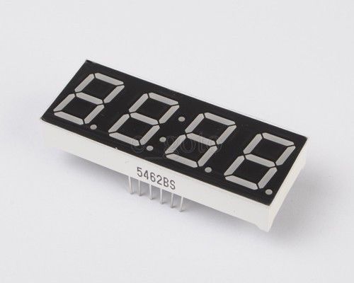 4bit common anode digital tube 0.56 red led with clock for sale