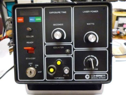 Coherent argon photocoagulator 900 control unit    l208 for sale