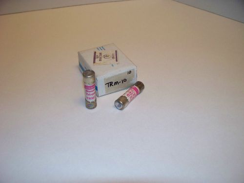 TRM-10  10 AMP TIME DELAY FUSE (BOX OF 10)