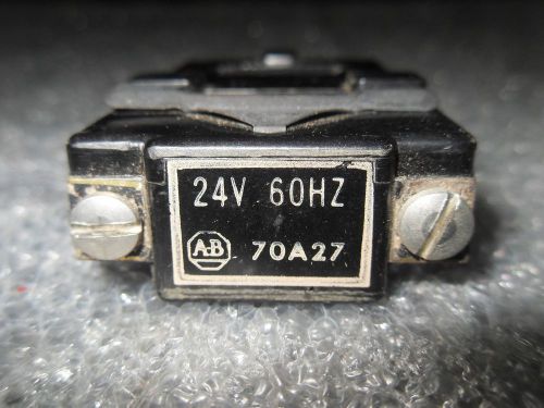 (v48-1) 1 new allen bradley 70a27 24v 60hz coil for sale