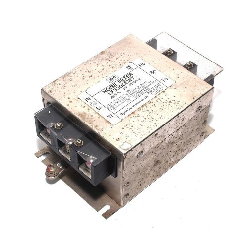 LF330CEW7 JRC Noise Filter, AC 250V, 30A, 50/60 Hz, used