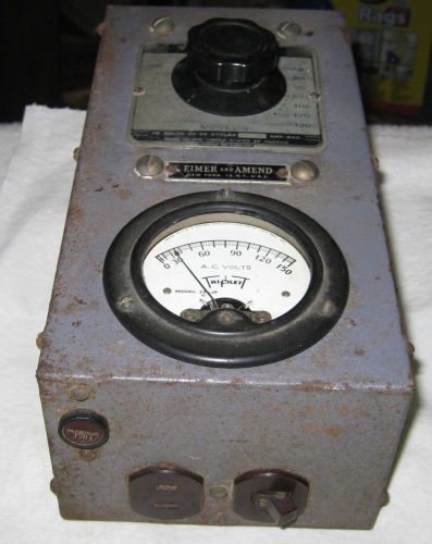 Vintage transformer, varitran, 0-120 volts ac, eimer &amp; amend for sale