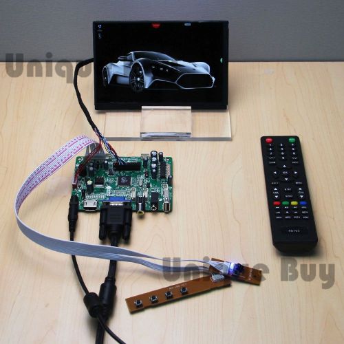 (HDMI+VGA+CVBS+AUDIO+USB) Controller Board+N070ICG 7&#034; 1280*800 IPS LCD Display