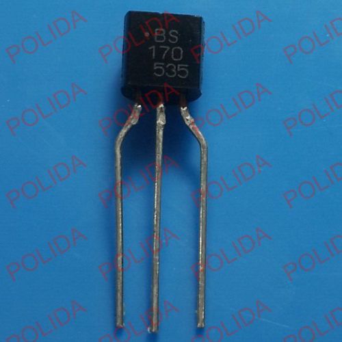 10PCS  MOSFET Transistor ON(ONSEMI)/MOTOROLA/FAIRCHILD TO-92 BS170 BS170G
