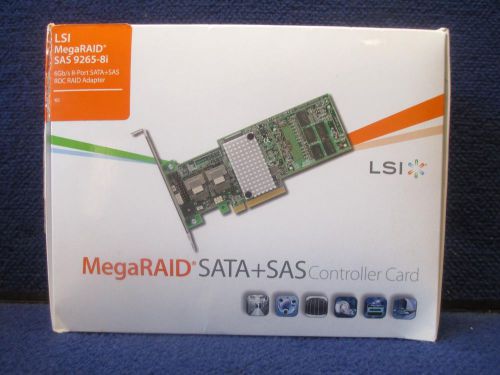#O56 LSI MegaRaid SAS 9265-8I 6GB/S-8 Port SATA+SAS ROC RAID