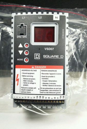 New Square D VSD07 U09P10 AC Speed Drive Controller Motor Variable Speed Drive