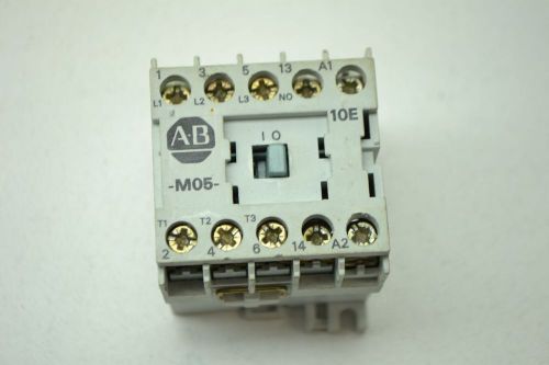 Allen bradley 100-m05nd3 110/120v-ac 3hp 12a amp ac contactor d401713 for sale