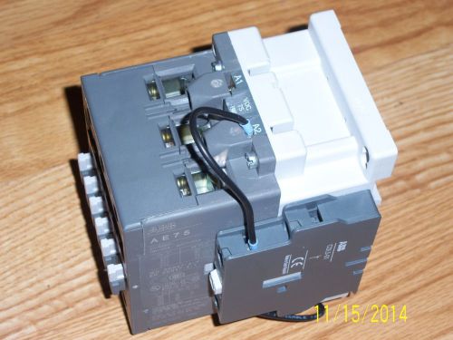 New abb contactor ae75-30-00-85 1sbl41900r8500 480vac 3 pole for sale