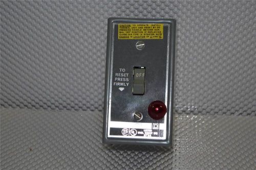 One square d 2510fg1p fhp manual starter w/enclosure for sale
