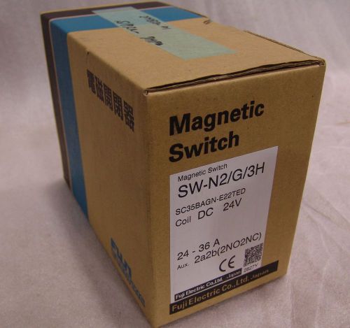 Contactor switch Fuji SW-N2 , 24-36amp , 15 kW unused