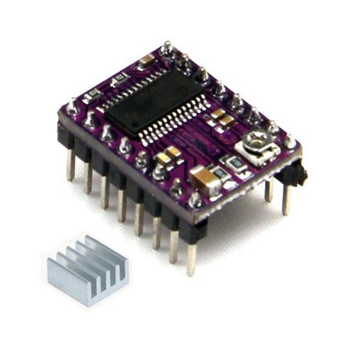 1pcs stepstick drv8825 stepper motor driver 4layer pcb ramps with heatsink for sale