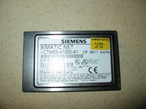 SIEMENS SIMATIC NET C79459-A1890-A1 CP 5511 Karte (CARD) PCMCIA PROFIBUS - USED