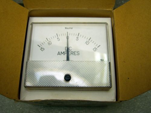 (z 7-15 l4) 1 weschler 15-0-15 dc amperes gx-352 for sale