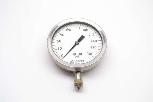 Ashcroft 351009aw02l duralife 0-300psi 3-1/2 in 1/4 in pressure gauge b440163 for sale
