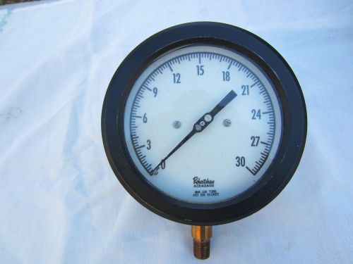0-30 psi pressure gauge:  robertshaw acragage model 713 (80212c7021) for sale