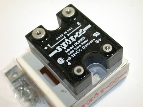 New opto 22 solid state dc control relay model dc60s5 for sale