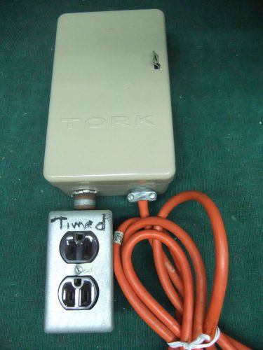 Tork 24 hour time switch 120 VAC 40 Amp Model 1101 -