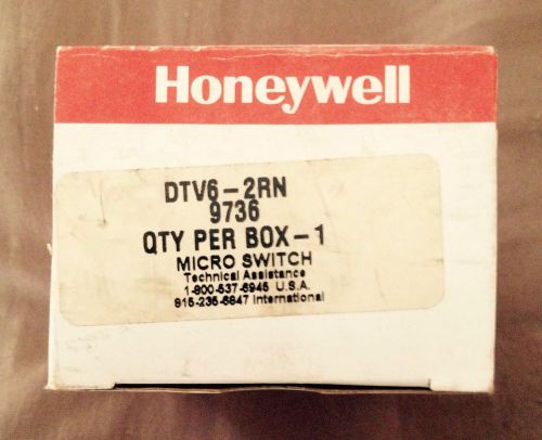 HONEYWELL MICRO SWITCH Enclosed Limit Switch,Top Actuator,DPDT