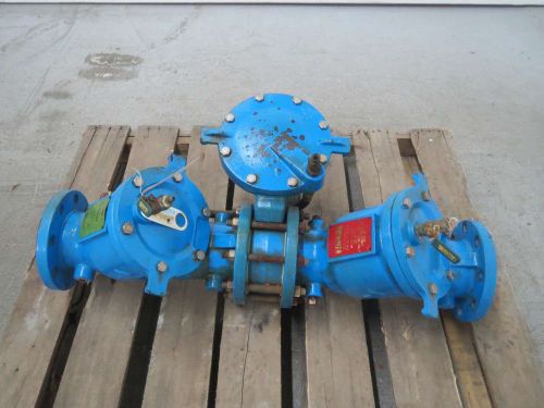 Watts rp909 backflow preventer flanged 4in check valve b353087 for sale