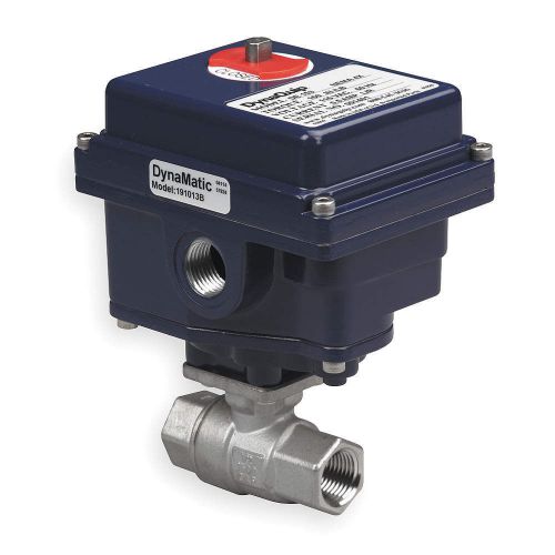 Dynaquip control ball valve, 2 in fnpt, 115 volt, ss, model 191018b for sale
