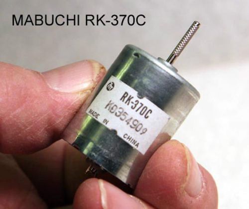 MABUCHI RK-370 small DC motor