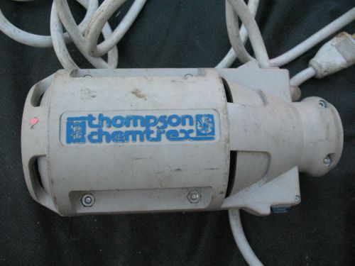 (lot-1120)THOMPSON CHEMTREX electric motor 10,000rpm  1/2hp tested
