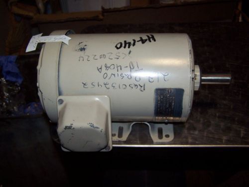 New ge 1-1/2 hp ac electric motor 145t 1725 rpm 208-230/460 vac 5ks48wg8003 for sale