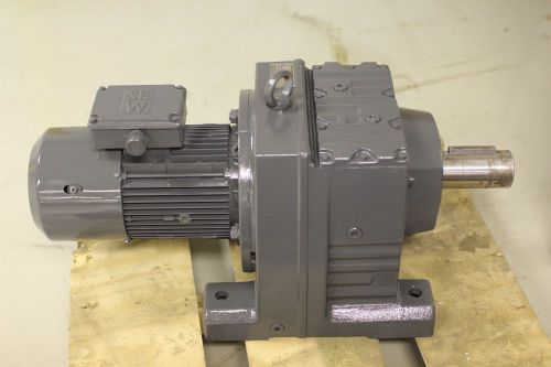 New Sew-Eurodrive R107 Helical Inline Gear Reducer 3HP  172.34:1 Ratio