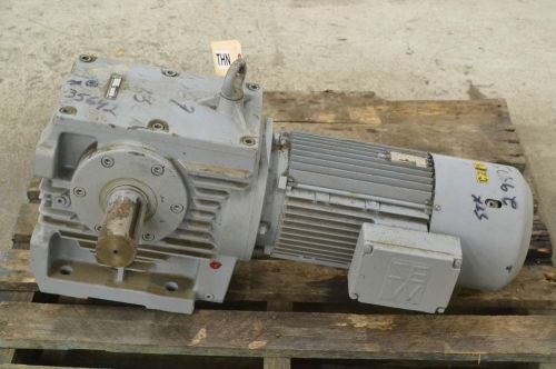 Sew eurodrive s80a 7.5hp 330/575v-ac gear 77.52:1 22rpm electric motor b474981 for sale