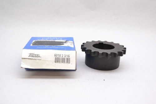 New martin 6018 2 3/16 2-3/16 in steel chain coupling half d430921 for sale