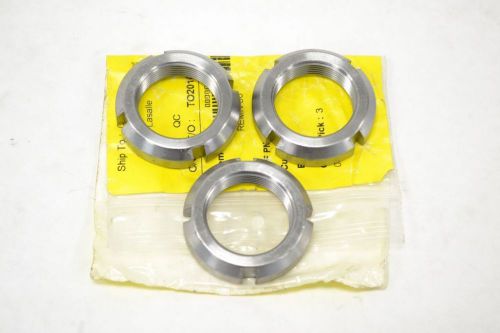LOT 3 NEW REM NO6 3/4IN NPT REPAIR/REPLACEMENT PART LOCK NUT FOR BEARING B247300