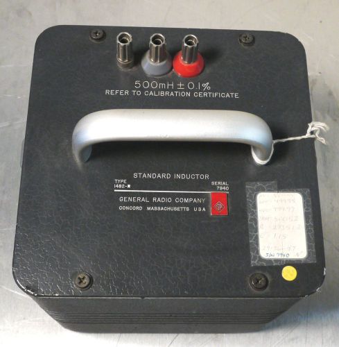 General Radio 1482-N Inductor Standard 500mH +/- 0.1%